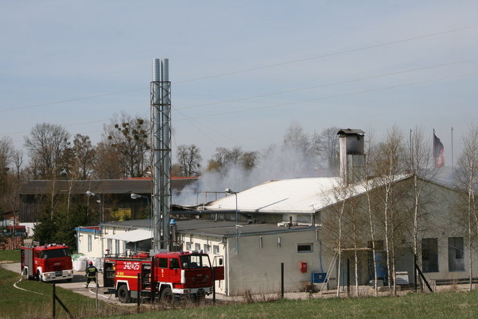Pożar lakierni zdjęcie nr 34234