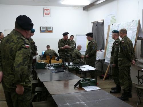 Elbląg Dzik na orzyskim poligonie