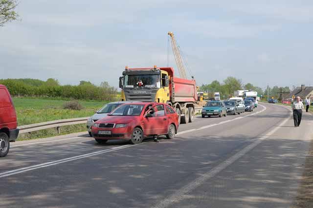 Wypadek na "siódemce" zdjęcie nr 35135