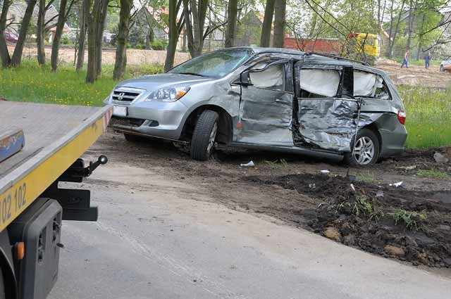 Wypadek na "siódemce" zdjęcie nr 35139