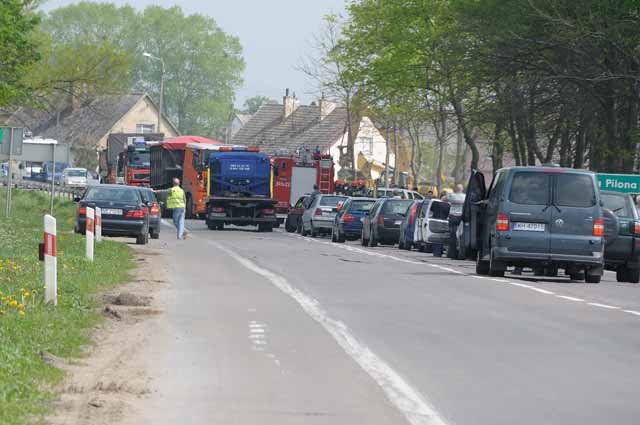 Wypadek na "siódemce" zdjęcie nr 35128