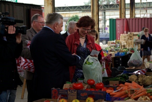 Andrzej Lepper w Elblągu zdjęcie nr 35711