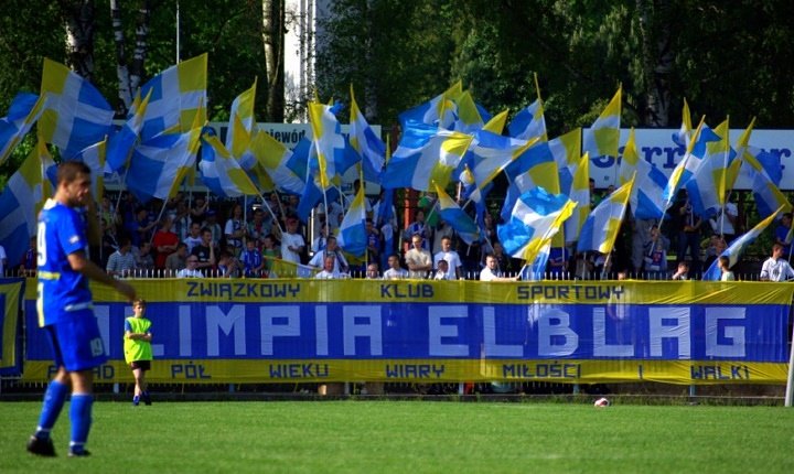 Olimpia Elbląg - Okocimski Brzesko zdjęcie nr 36012
