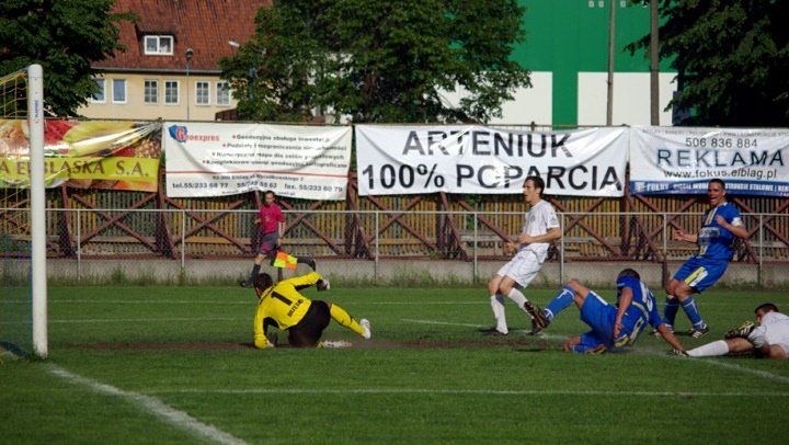 Olimpia Elbląg - Okocimski Brzesko zdjęcie nr 36023