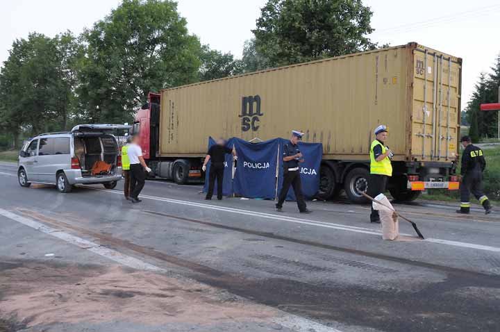 Śmiertelny wypadek w Komorowie Żuławskim zdjęcie nr 37493