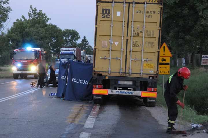 Śmiertelny wypadek w Komorowie Żuławskim zdjęcie nr 37485