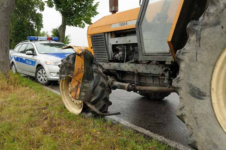 Wypadek między Jegłownikiem a Gronowem zdjęcie nr 37806
