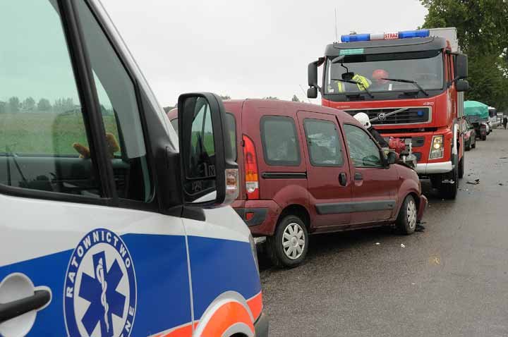 Wypadek między Jegłownikiem a Gronowem zdjęcie nr 37808
