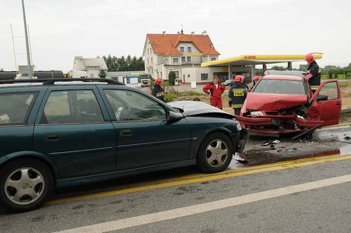Wypadek na "siódemce" zdjęcie nr 38001