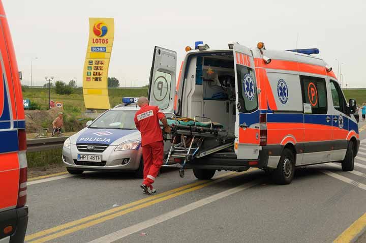 Wypadek na "siódemce" zdjęcie nr 38002