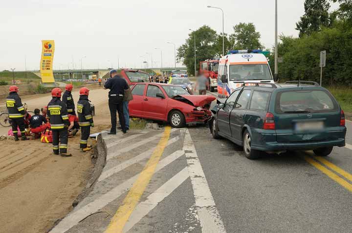 Wypadek na "siódemce" zdjęcie nr 37995