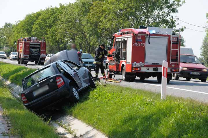 Wypadek w Kazimierzowie zdjęcie nr 38060