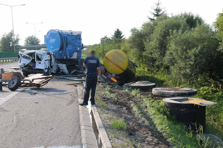 Wypadek na obwodnicy zdjęcie nr 38085