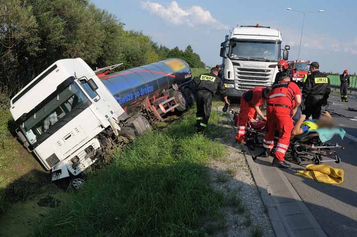 Wypadek na obwodnicy zdjęcie nr 38077