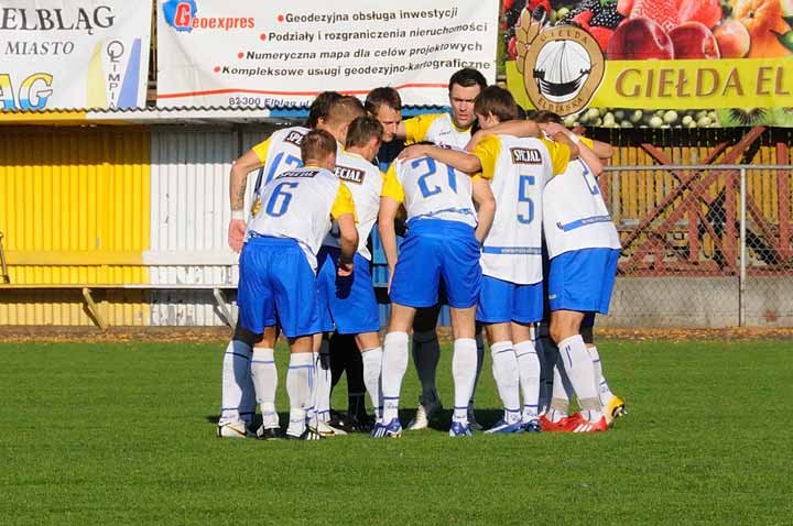 Olimpia Elbląg - OKS 1945 Olsztyn 1:1 zdjęcie nr 39889