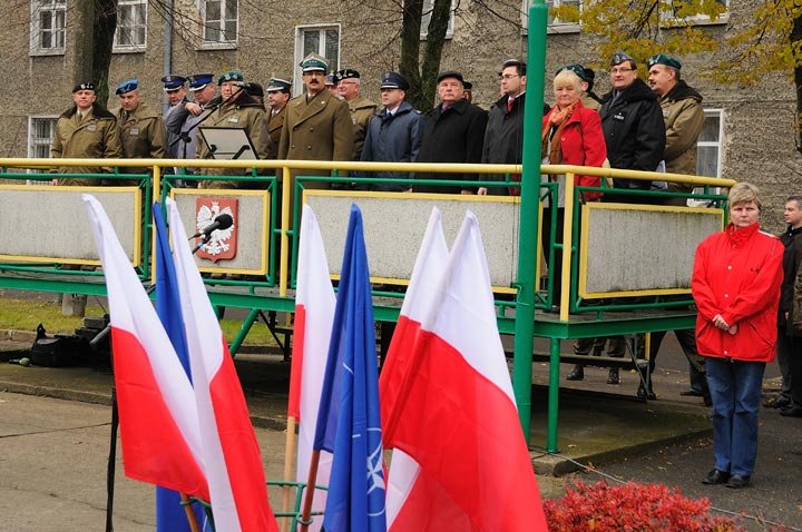 Pożegnanie dowódcy 13 Elbląskiego Pułku Przeciwlotniczego zdjęcie nr 40824