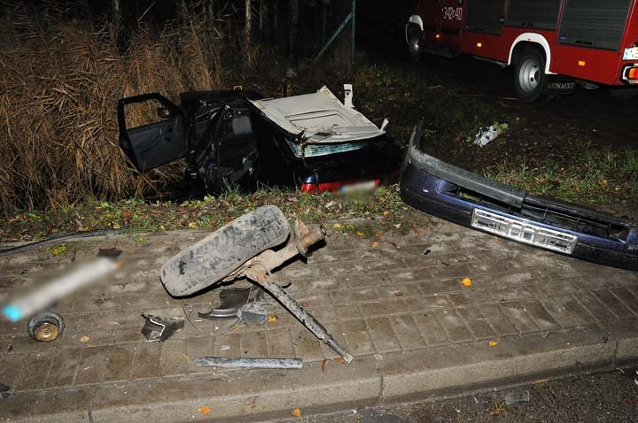 Wypadek na Radomskiej - dwie osoby ranne zdjęcie nr 41169