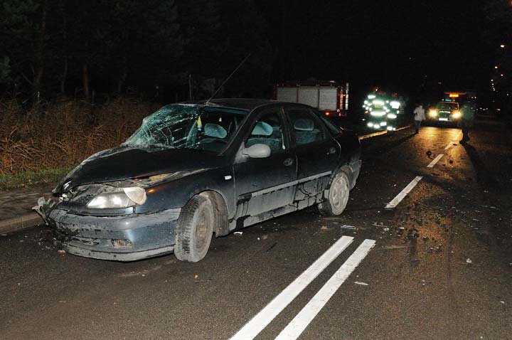 Wypadek na Radomskiej - dwie osoby ranne zdjęcie nr 41166