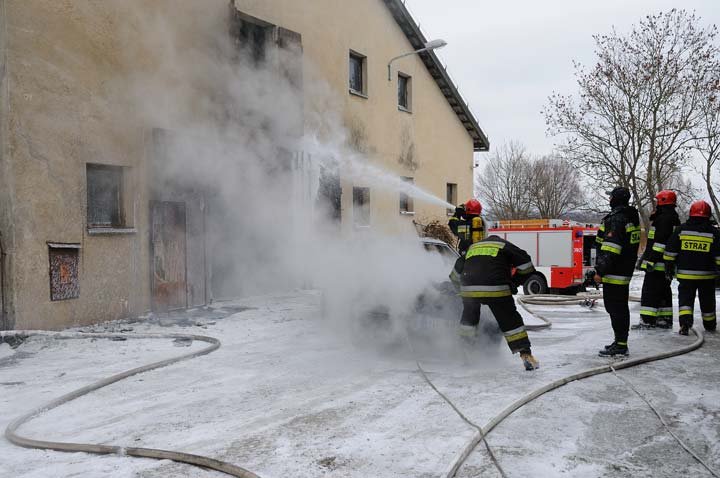 Pożar w Karczowiskach Górnych zdjęcie nr 41330