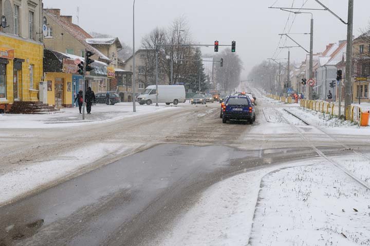 Do Elbląga zawitała śnieżna zima zdjęcie nr 41348