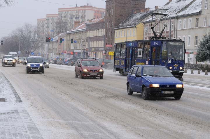 Do Elbląga zawitała śnieżna zima zdjęcie nr 41353