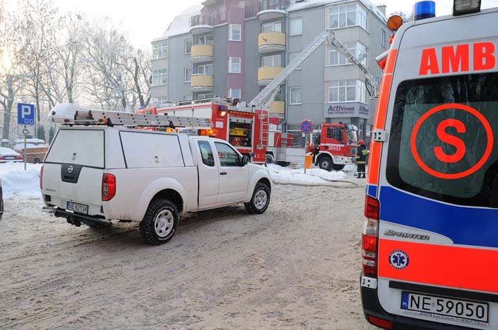 Pożar kamienicy na Bałuckiego zdjęcie nr 41798