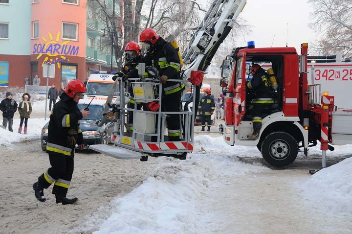 Pożar kamienicy na Bałuckiego zdjęcie nr 41810
