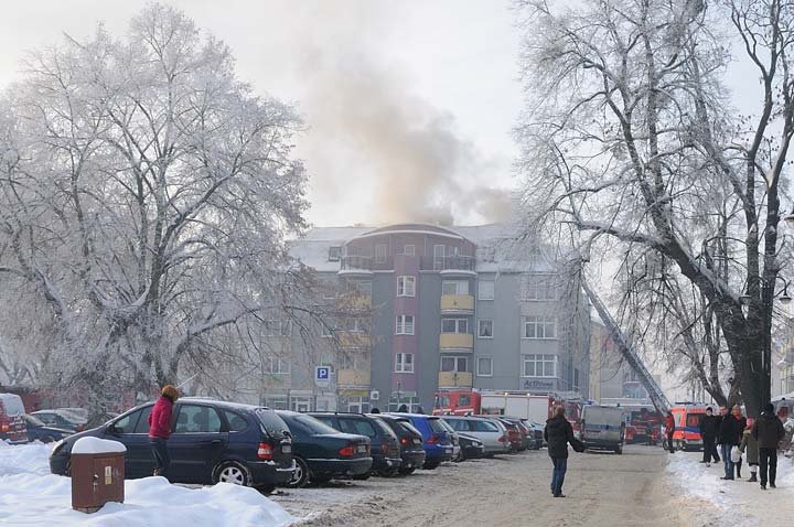 Pożar kamienicy na Bałuckiego zdjęcie nr 41796
