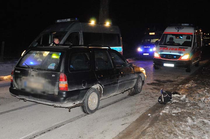 Potrącenie dwóch pieszych na pasach zdjęcie nr 42320