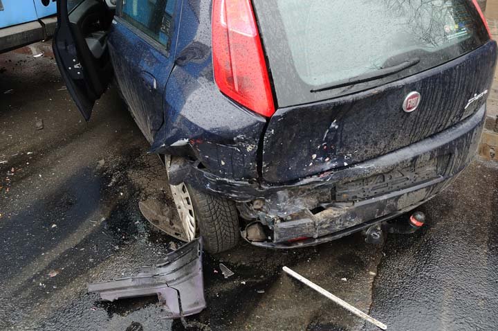 Kolizja na Grunwaldzkiej zdjęcie nr 42859