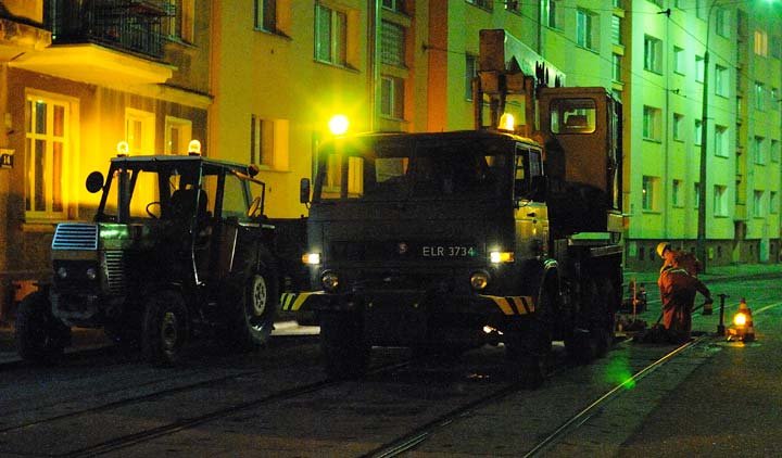 Nocny remont torowiska zdjęcie nr 43416