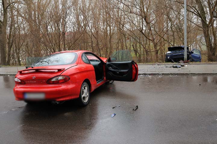 Wypadek na Kościuszki zdjęcie nr 43526