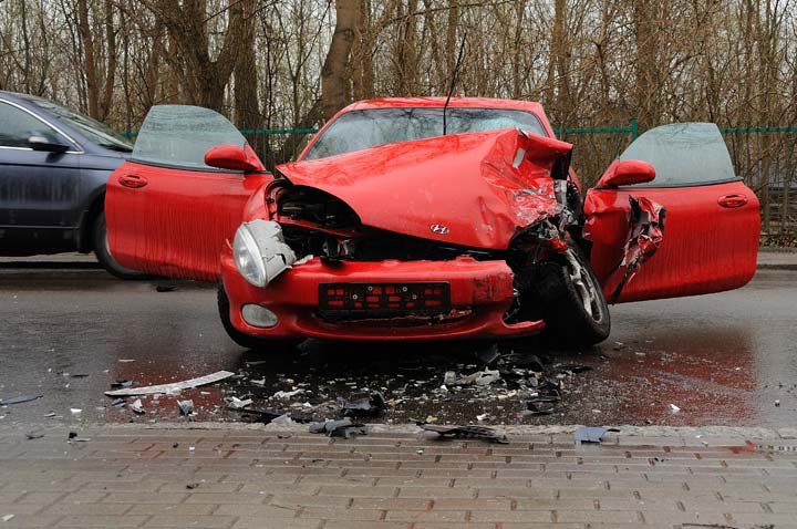 Wypadek na Kościuszki zdjęcie nr 43535