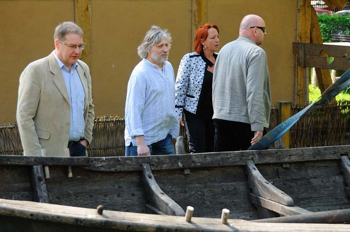 Replika łodzi Św. Wojciecha w elbląskim muzeum zdjęcie nr 43829