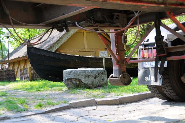 Replika łodzi Św. Wojciecha w elbląskim muzeum zdjęcie nr 43840