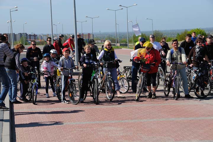 Rowerowy spacer z Janem Pawłem II zdjęcie nr 43958