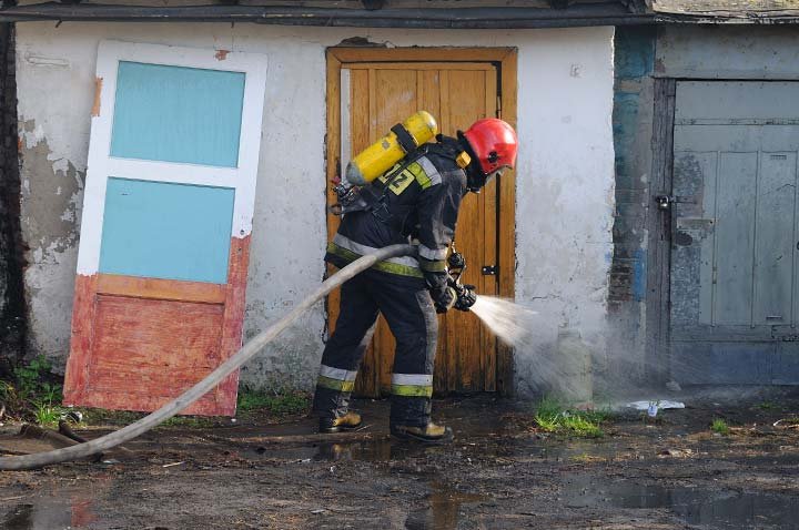 Pożar na Komeńskiego zdjęcie nr 44063