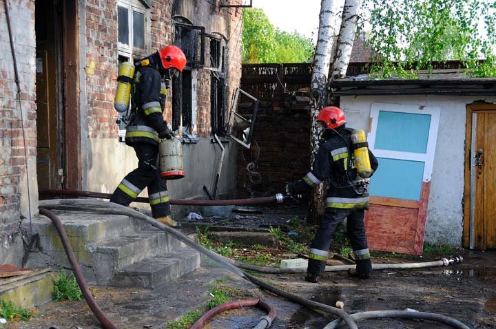 Pożar na Komeńskiego zdjęcie nr 44062