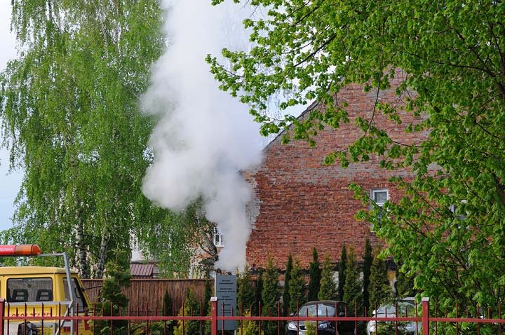 Pożar na Komeńskiego zdjęcie nr 44050