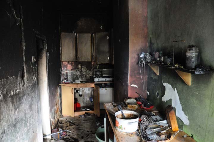 Pożar na Komeńskiego zdjęcie nr 44068