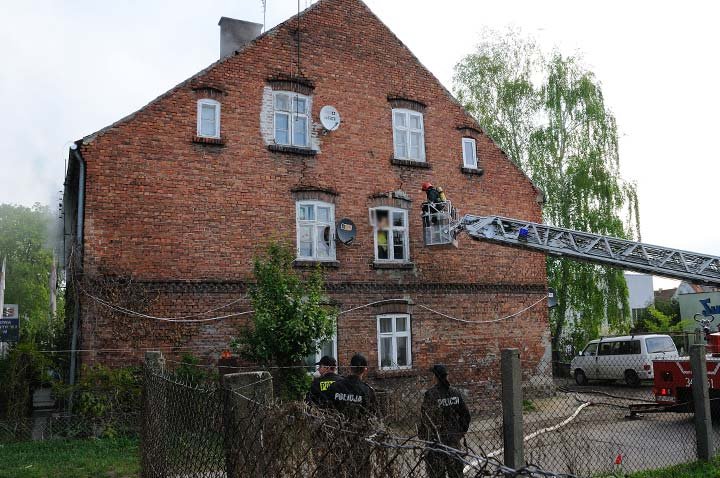 Pożar na Komeńskiego zdjęcie nr 44053