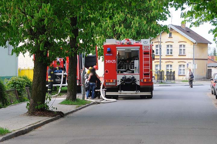 Pożar na Komeńskiego zdjęcie nr 44051