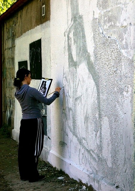 Street Art rozpoczęty zdjęcie nr 44096