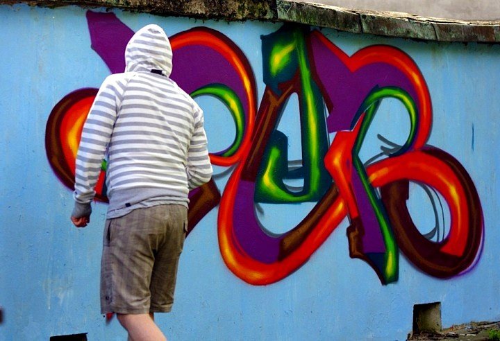 Street Art rozpoczęty zdjęcie nr 44108