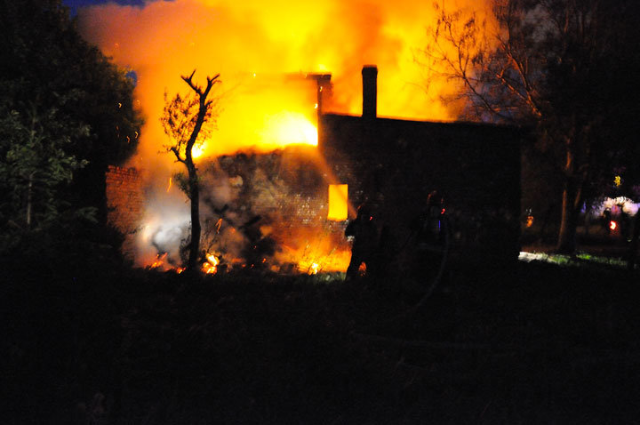 Pożar na Grunwaldzkiej zdjęcie nr 45357