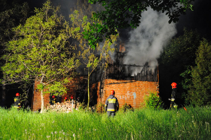 Pożar na Grunwaldzkiej zdjęcie nr 45370