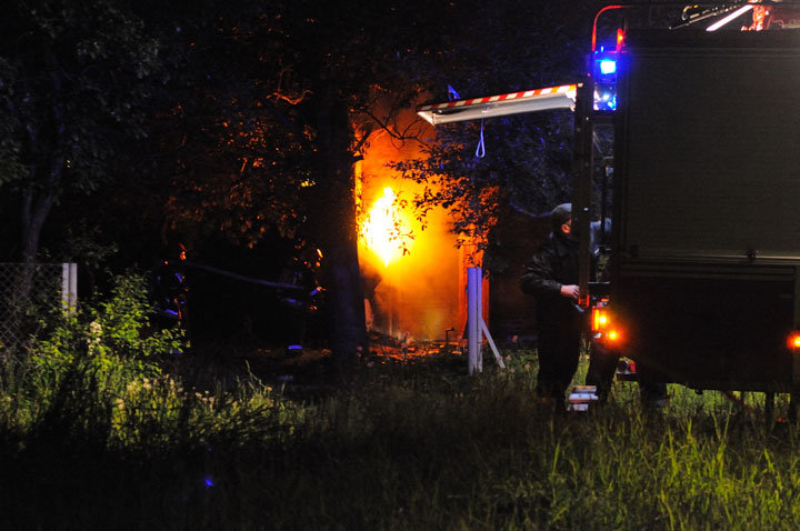 Pożar na Grunwaldzkiej zdjęcie nr 45362