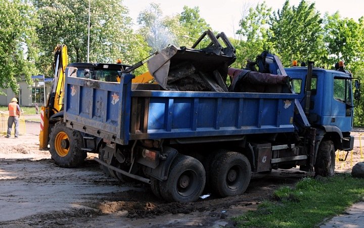 Zamknięte skrzyżowanie Kościuszki-Chrobrego zdjęcie nr 45764