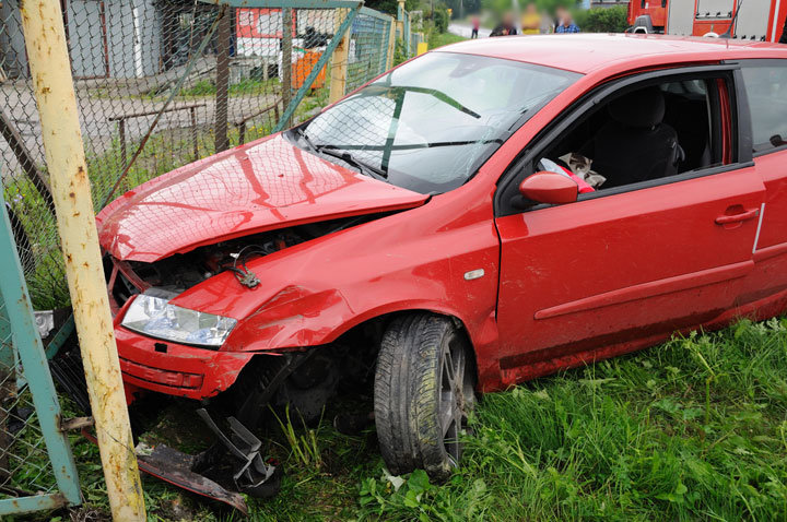 Wypadek na Pasłęckiej zdjęcie nr 47288