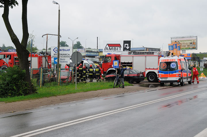 Wypadek na Pasłęckiej zdjęcie nr 47283